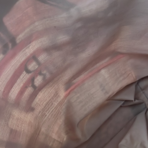 Recycled Reversible Farm feed sack tote bag. Unique Christmas gift. - Picture 2 of 3